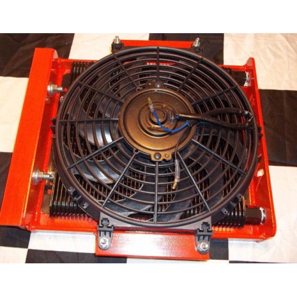 HD Cage Mounted Fan Cooled Transmission Cooler (Trans Coolers) by www